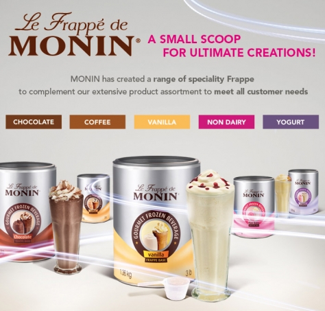 Le Frappé de MONIN presentation 