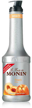 Le Fruit de MONIN Peach bottle