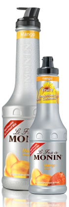 Le Fruit de MONIN Mango bottle