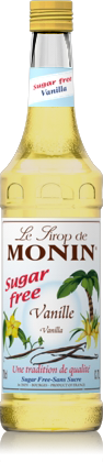 MONIN Vanilla Sugar Free syrup