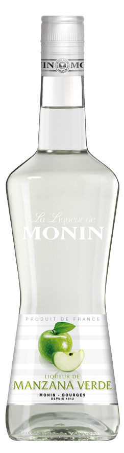 MONIN Manzana Verde liqueur bottle