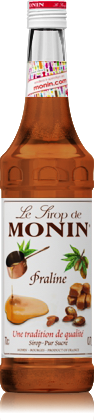 MONIN Praline syrup bottle