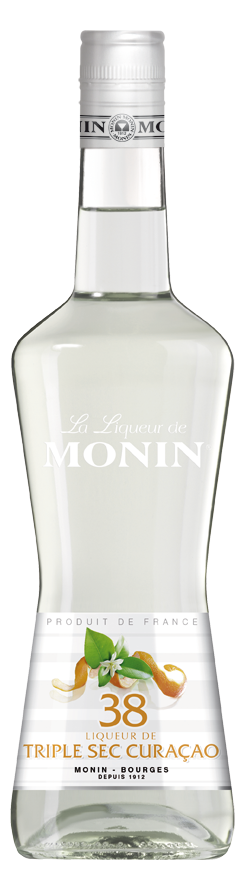 MONIN 38° Triple Sec Curaçao liqueur bottle