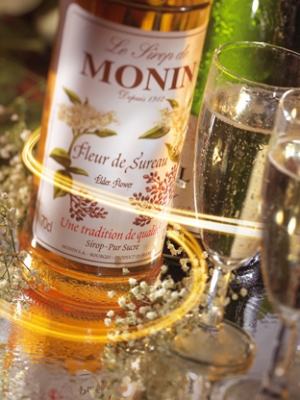 MONIN Elder Flower syrup ambiant