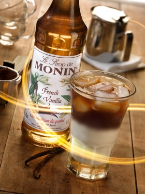 MONIN French Vanilla syrup ambiant