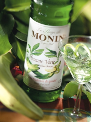 MONIN Green Banana syrup