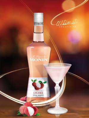 MONIN Lychee liqueur ambiant