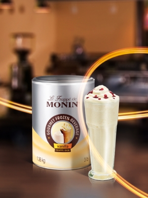 Le Frappé de MONIN Vanilla ambiant