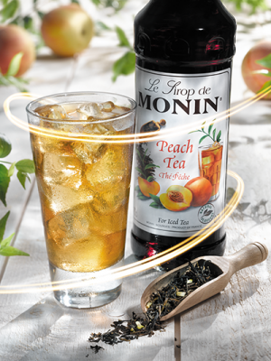 MONIN Peach Tea syrup