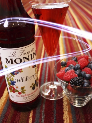 MONIN Wildberry syrup