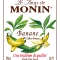 MONIN Yellow Banana syrup label