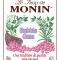 MONIN Bubble Gum syrup label