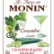 MONIN Cucumber syrup label