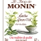 MONIN Matcha Green Tea syrup label