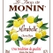MONIN Cherry Plum label