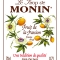 MONIN Passion Fruit syrup label