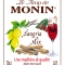 MONIN Sangria Mix syrup label