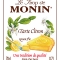 MONIN Lemon Pie syrup label