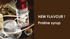 NEW MONIN Praline syrup !