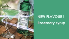 NEW MONIN Rosemary syrup !